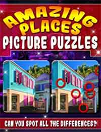 amazing places: picture puzzles