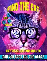cat puzzles for adults – find the cat