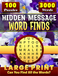 hidden message word finds
