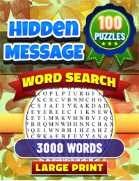 hidden message word search