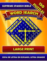 supreme spanish bible word search (large print)