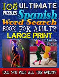 spanish word search: spanish word search books for adults