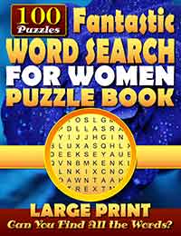 fantastic word search for women puzzle book large print