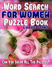word search for women puzzle book large print